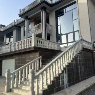 驻马店 芝麻白别墅阳台栏杆，楼梯栏杆