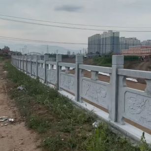 驻马店 石材河道栏杆