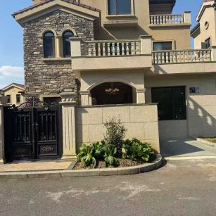 驻马店黄金麻别墅干挂效果展示