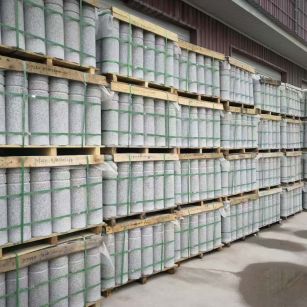 驻马店 芝麻白挡车柱、阻车桩、隔离柱