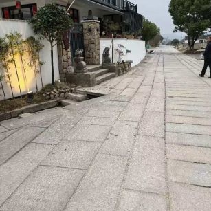 驻马店仿古石铺装效果