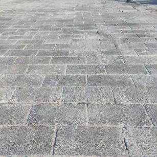 驻马店仿古石铺装效果