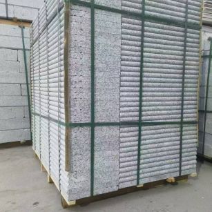 驻马店 芙蓉白3公分厚磨圆边、拉槽，楼梯踏步