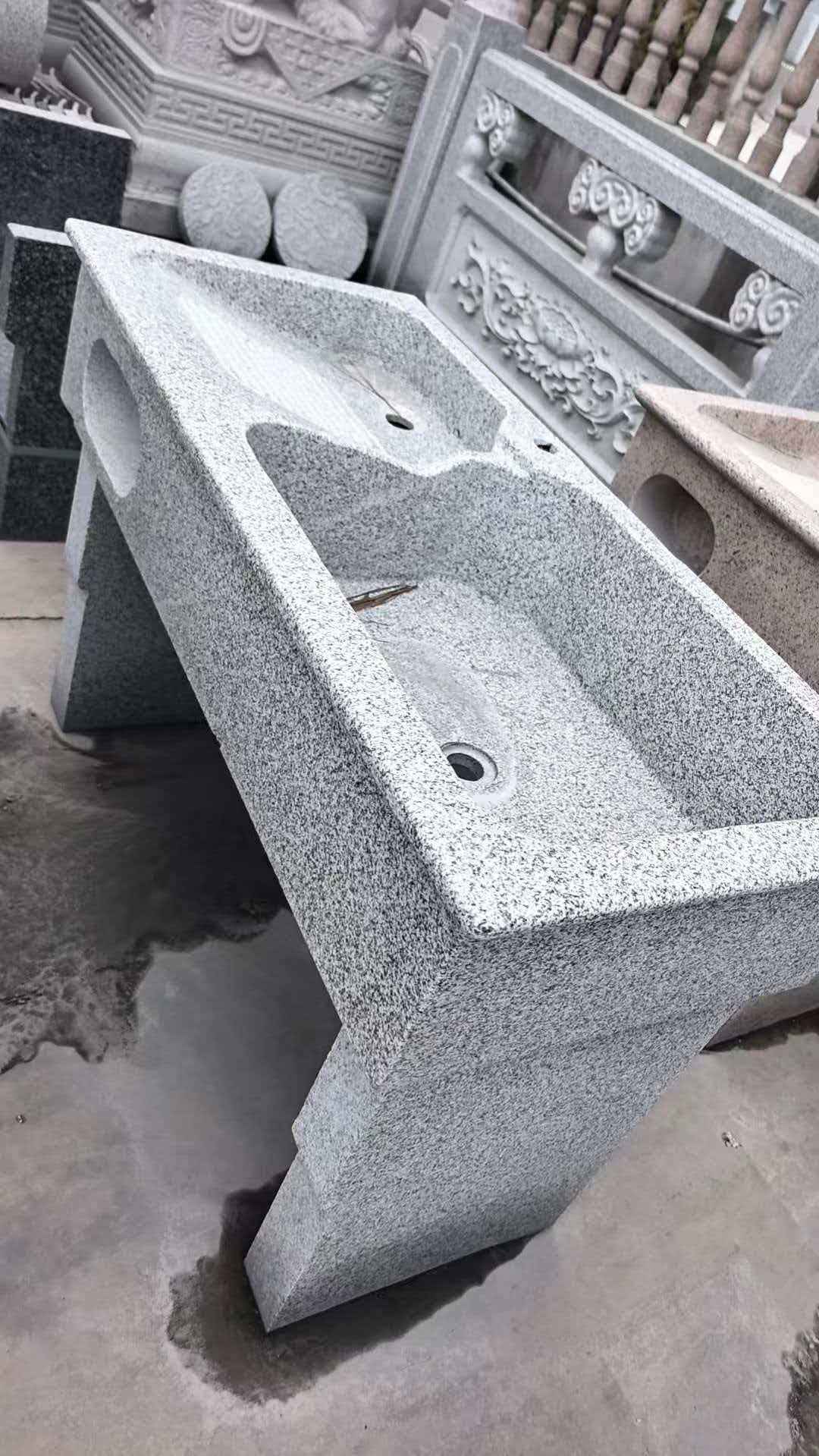 驻马店 花岗岩石材洗手池，洗衣池