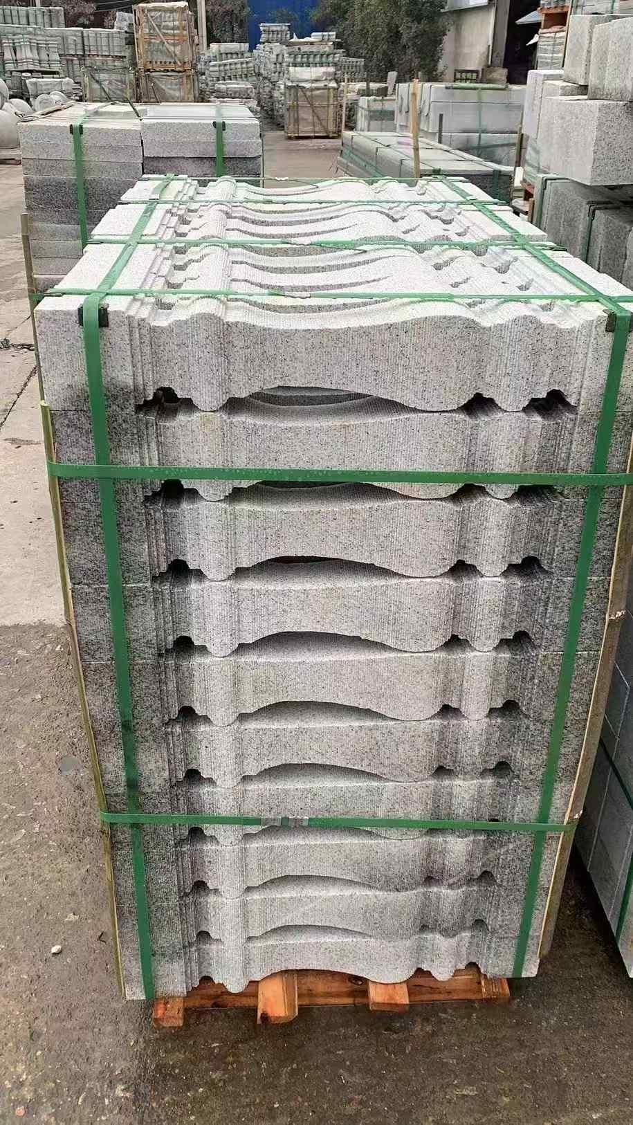 驻马店 芝麻白方形拉丝面，栏杆花瓶柱