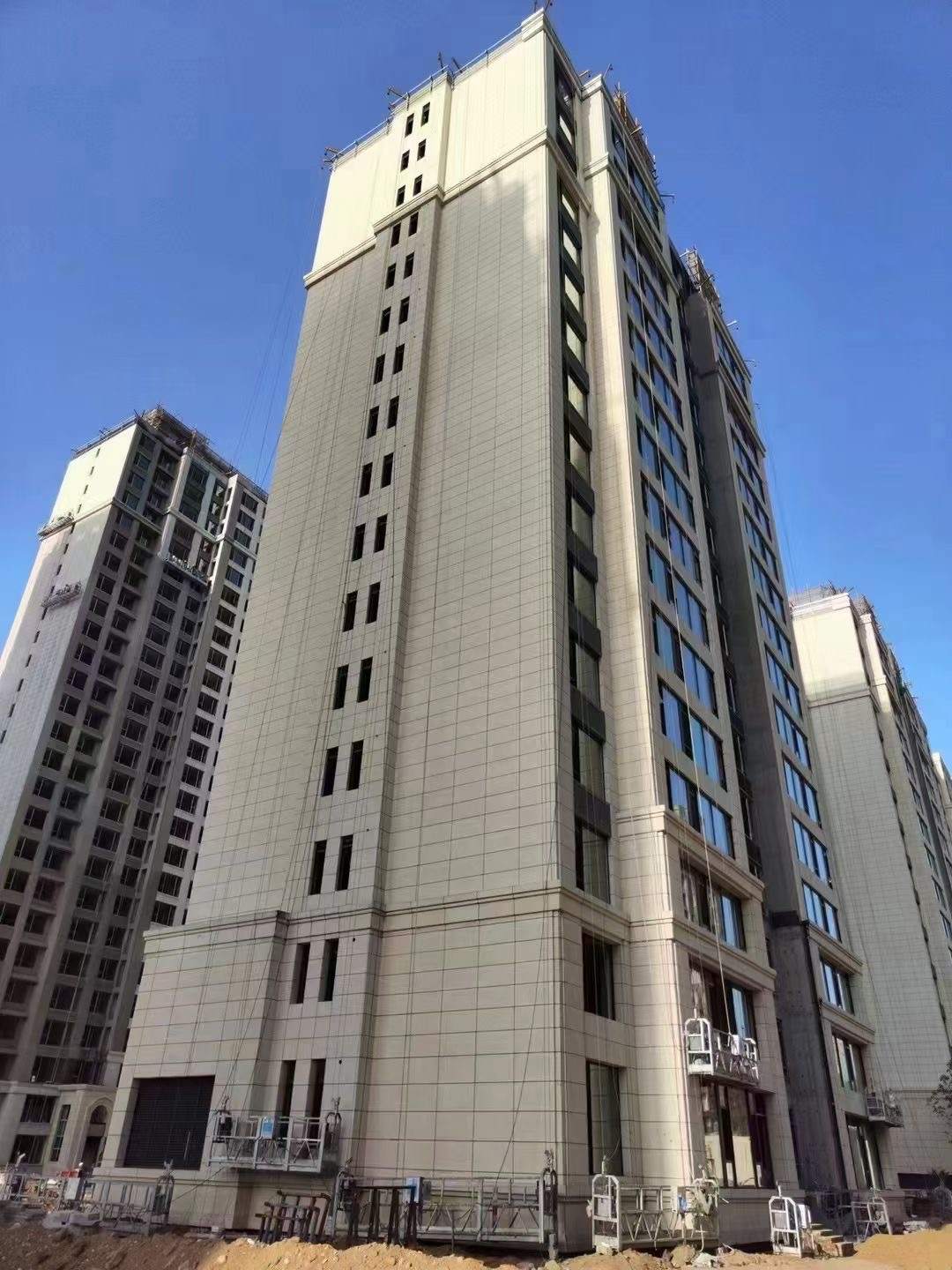 驻马店黄金麻高端小区，外墙干挂