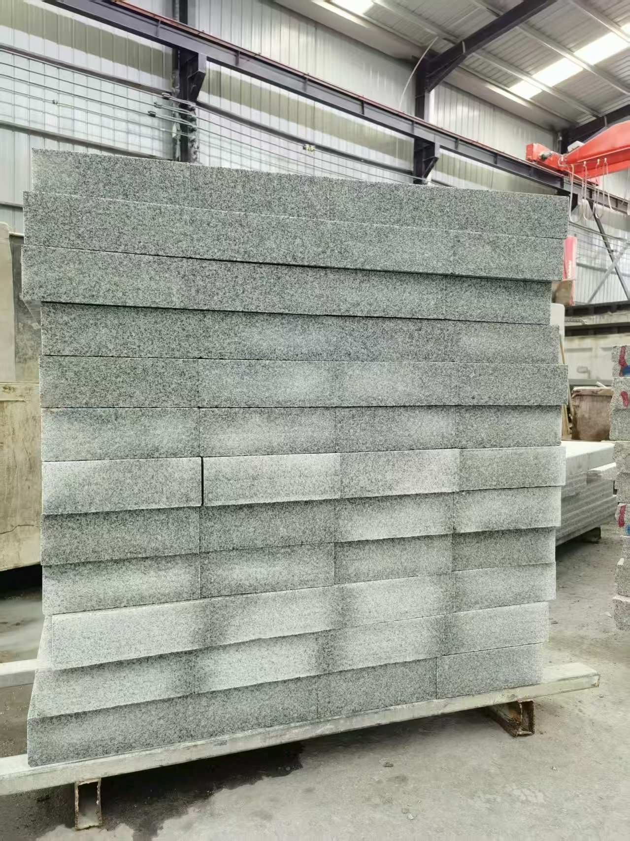 驻马店 芝麻白10公分300*600广场地铺，A料定制，尺寸标准，厚薄均匀