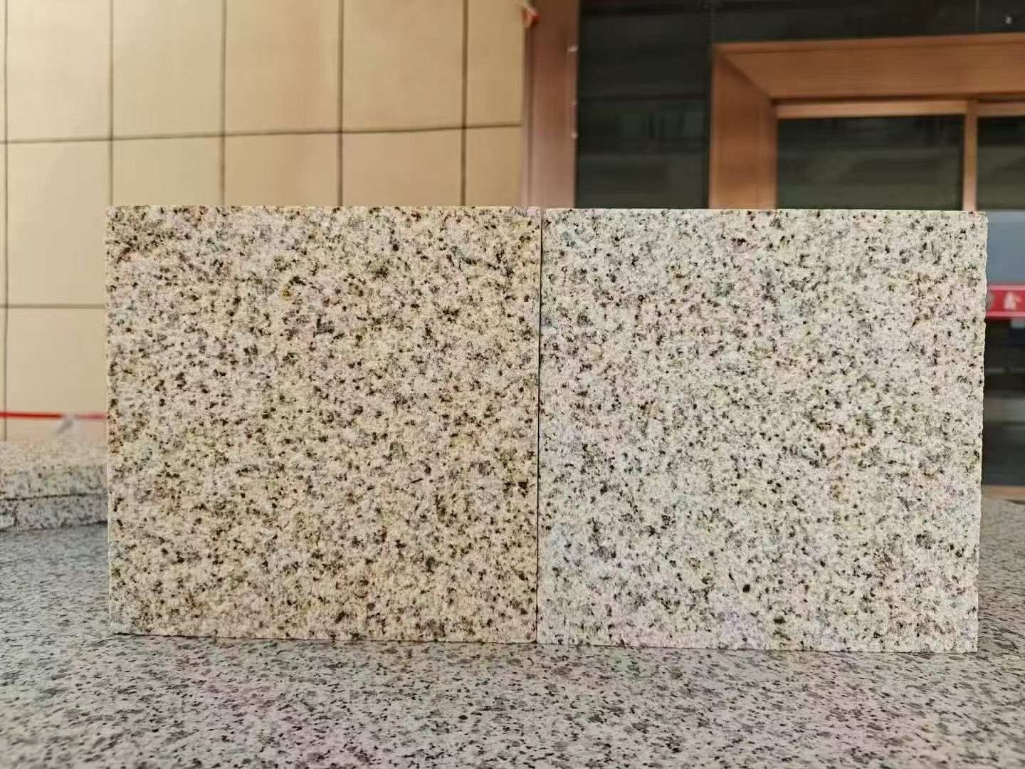 驻马店 黄金麻荔枝面，中黄与浅黄