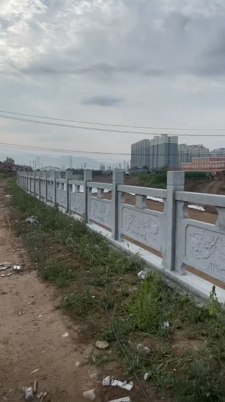 驻马店 石材河道栏杆
